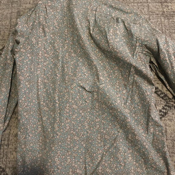 J. Crew floral dress shirt - Picture 2 of 3